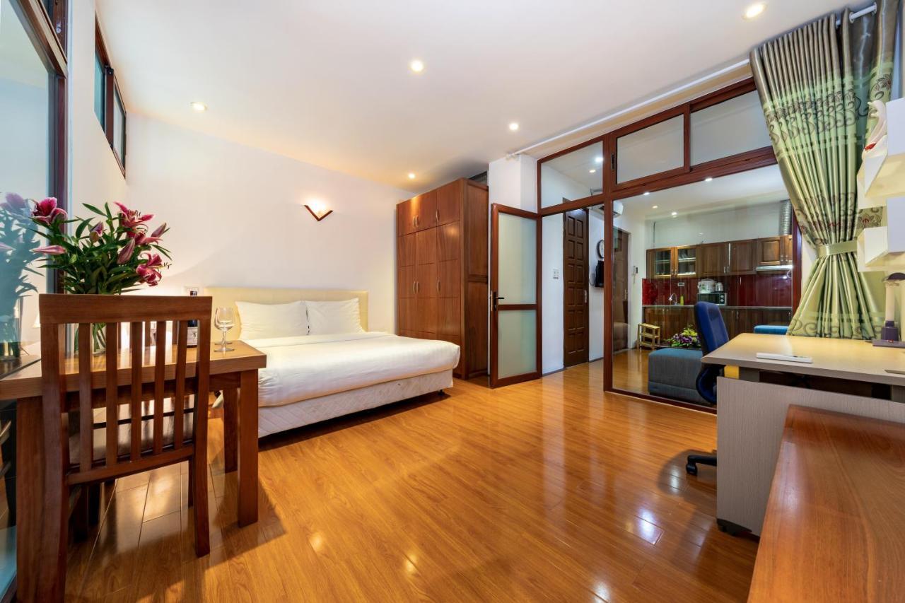 Hoa Giang Serviced Apartment Hanoi Eksteriør billede
