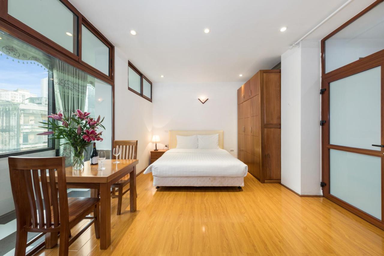 Hoa Giang Serviced Apartment Hanoi Eksteriør billede