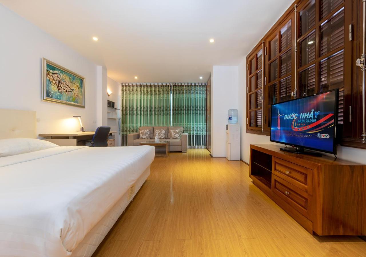 Hoa Giang Serviced Apartment Hanoi Eksteriør billede